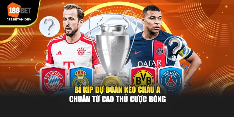 Bí Kíp Dự Đoán Kèo Châu Á Chuẩn Từ Cao Thủ Cược Bóng